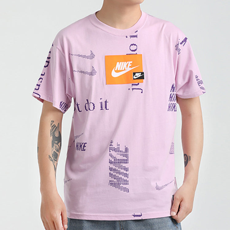 Nike Sportswear Pattern Short Sleeve Pink Light pink CW0378-676