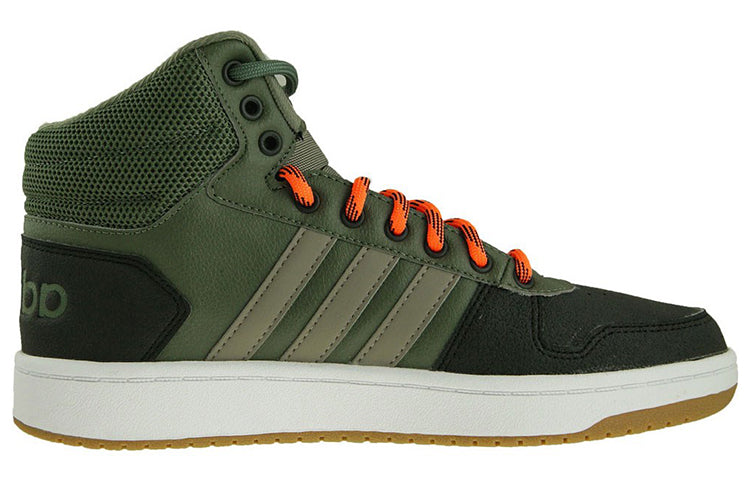 adidas Hoops 2.0 Mid 'Green Orange' B44614