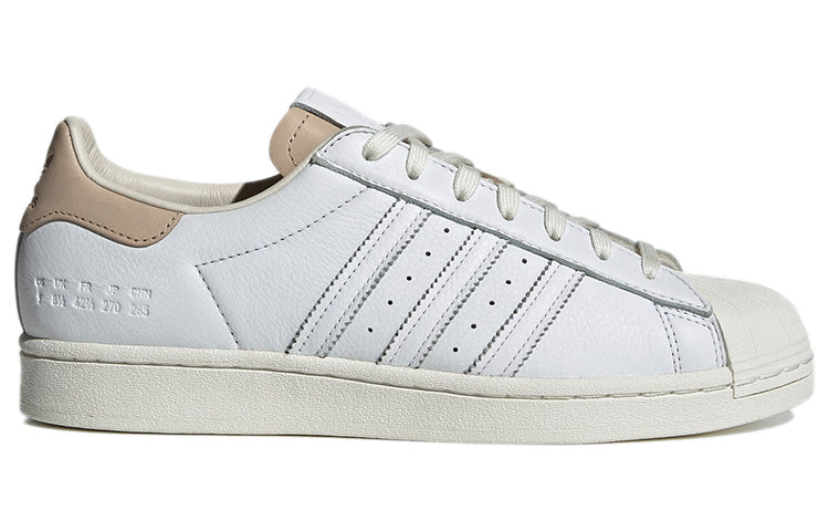 adidas Superstar 'Size Tag - Cloud White Brown' FY5477