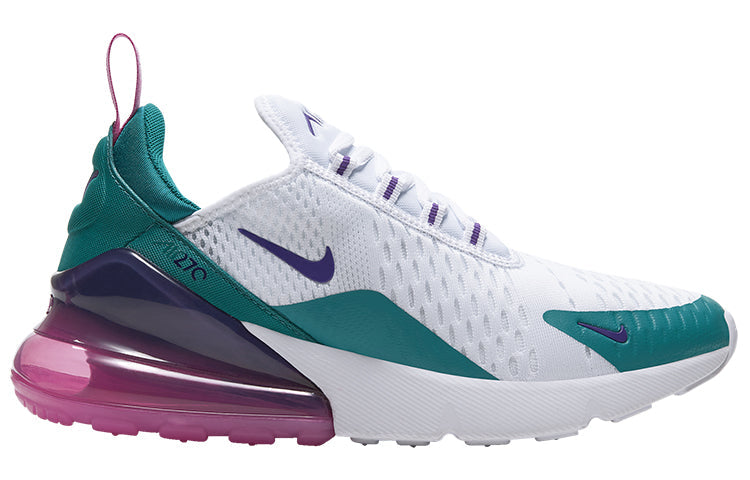 (WMNS) Nike Air Max 270 'White Voltage Purple' CW7061-100