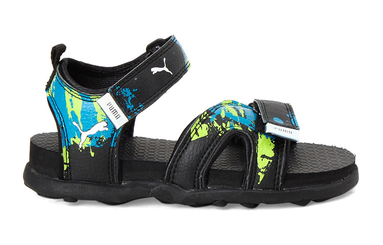 (PS) PUMA Techno Cat Gu Ps IDP Sandals K Black 366242-02