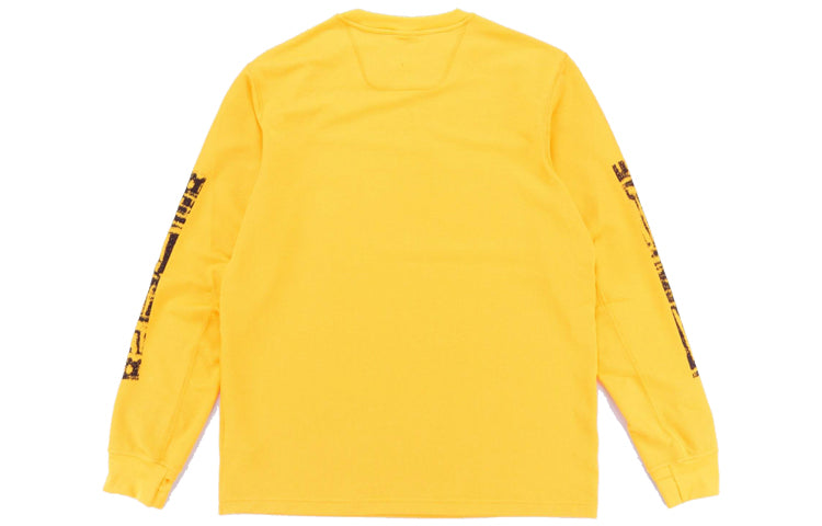Nike LS ACG Waffle Printing Long Sleeves Yellow BQ3450-728