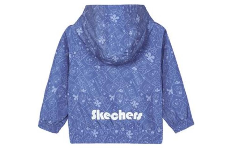 Skechers x SpongeBob SquarePants Full Printed Jacket 'Purple' L122B037