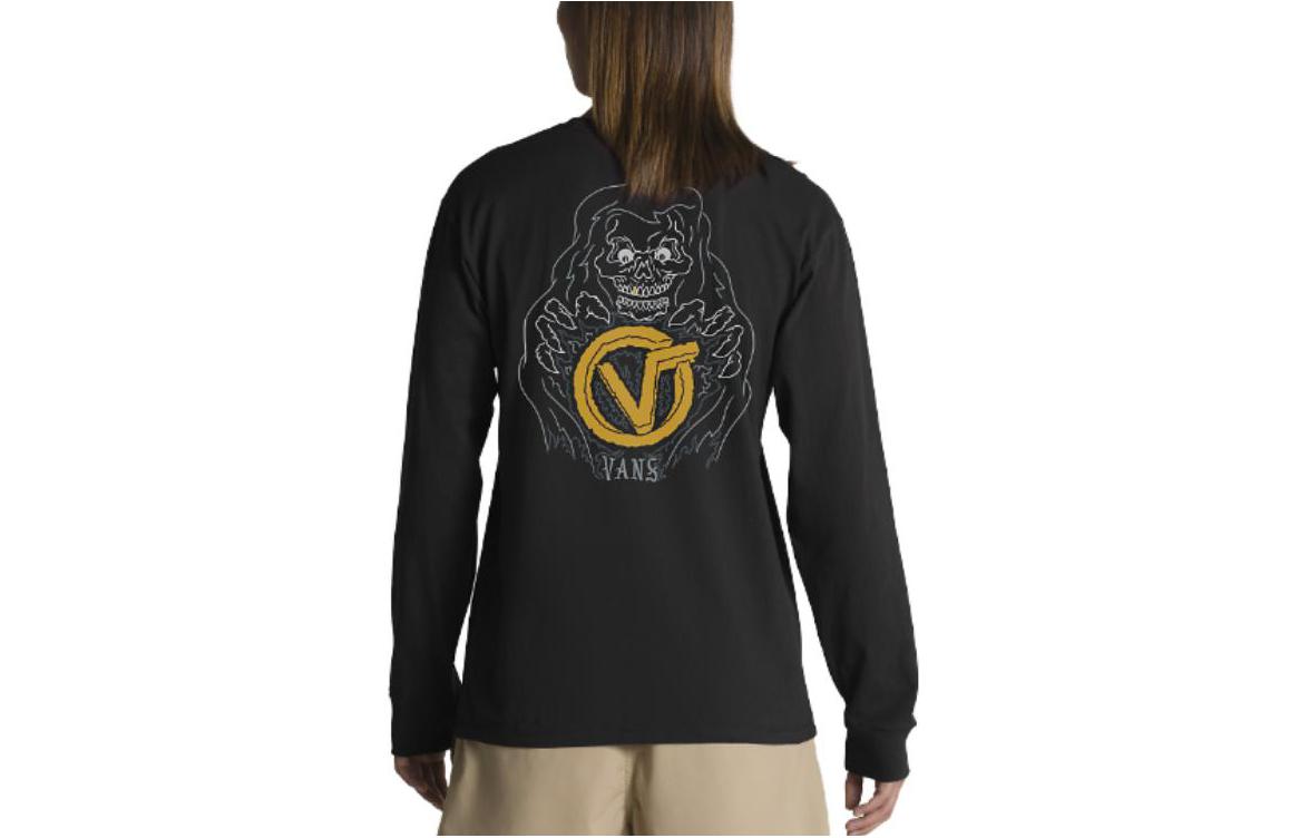 Vans Reapen Long Sleeve T-Shirt 'Black' VN000KGTBLK