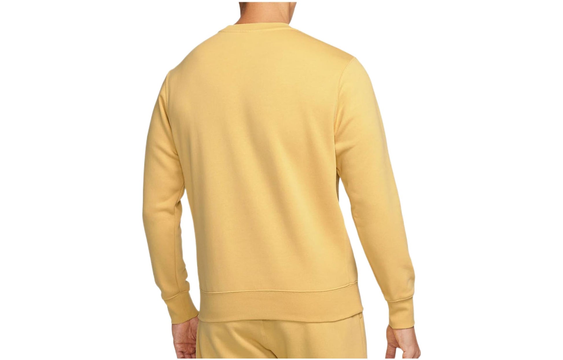 Nike Sportswear Club Fleece Round Neck Pullover 'Yellow' BV2663-700