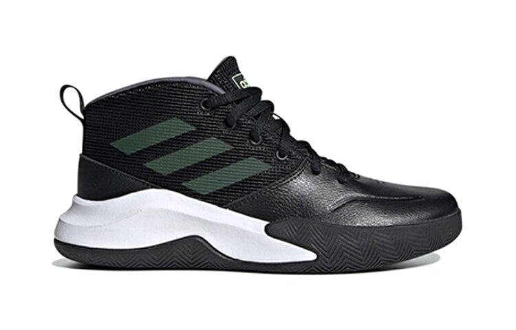 (WMNS) adidas OwnTheGame K Wide BP 'Black Grey White' EF0308