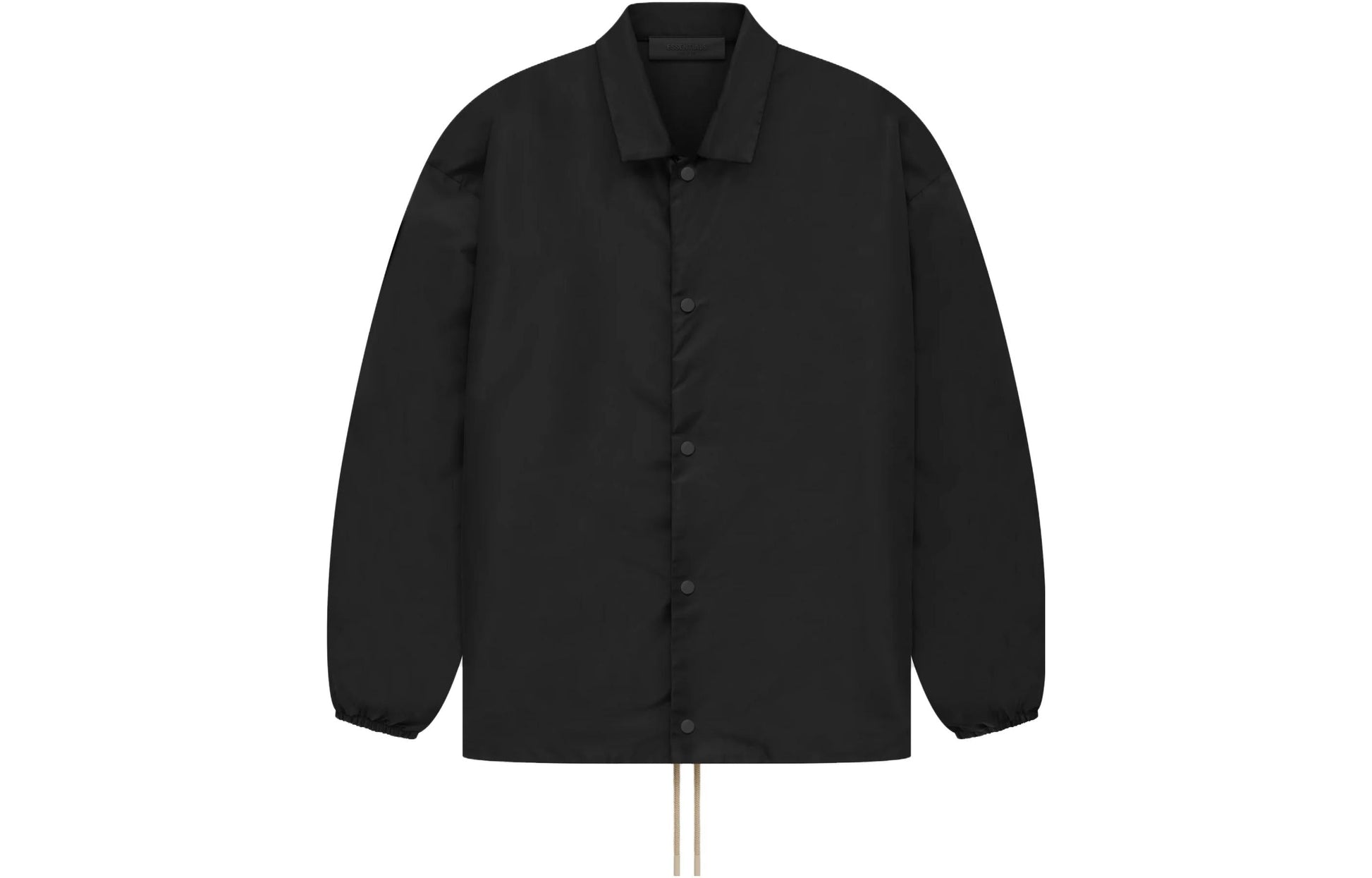 Fear of God Essentials The Black Collection Coaches Jacket 'Jet Black' 202SP232010F