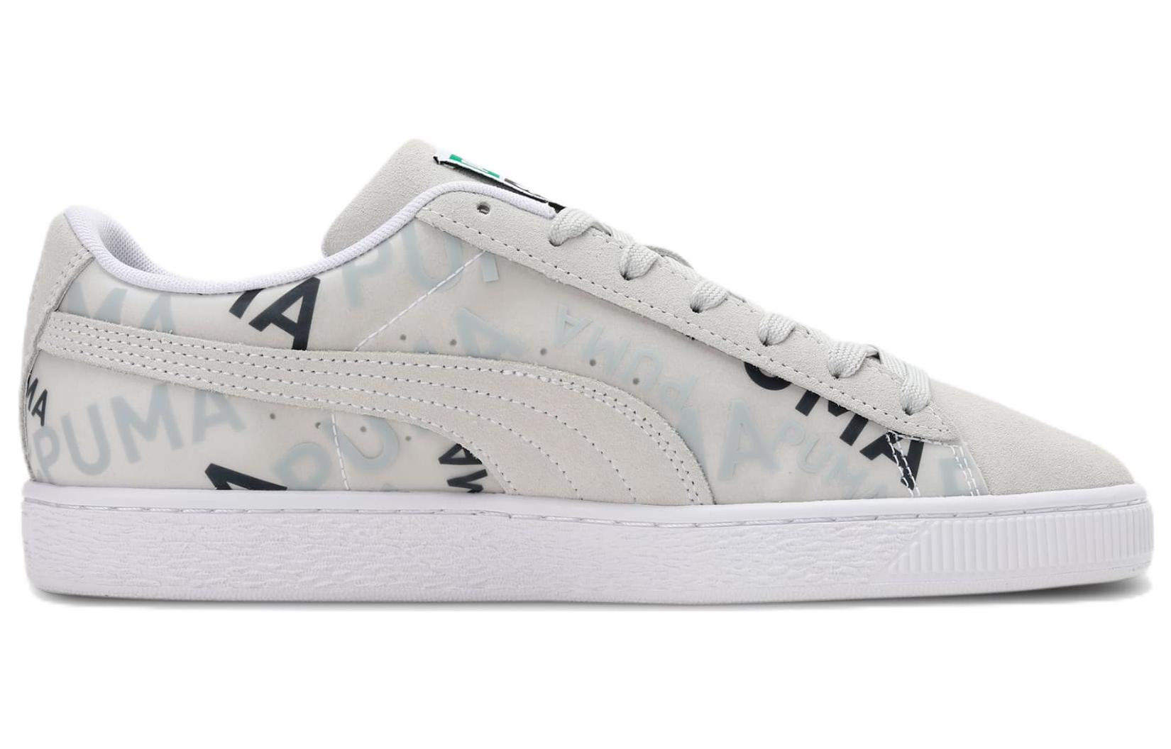 PUMA Suede Double Layer 'Gray Black White' 384896-02