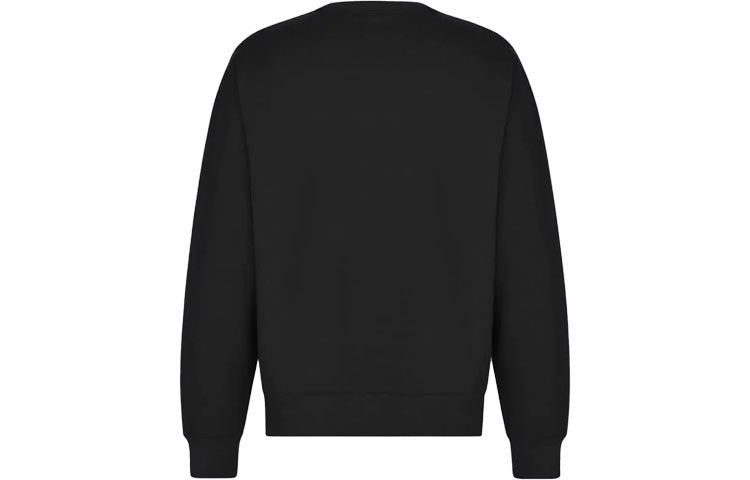 Men's DIOR Large logo Round Neck Black 043J604A0531-C981