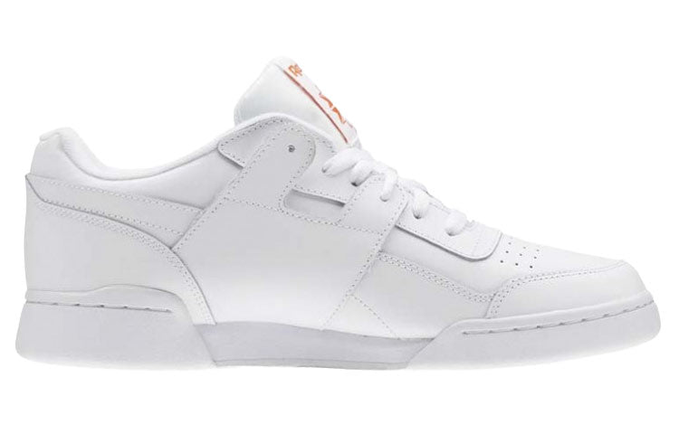 Reebok Workout Skate shoes 'White Orange' CN5203