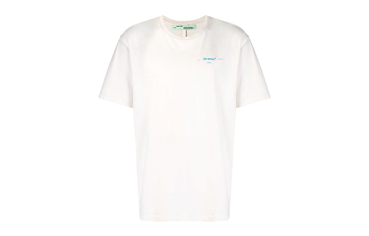 Off-White Gradient Arrows Short Sleeve Oversize OMAA038F181850050288