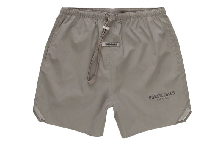 Fear of God Essentials Volley Shorts 'Cement' FOG-FW20-358