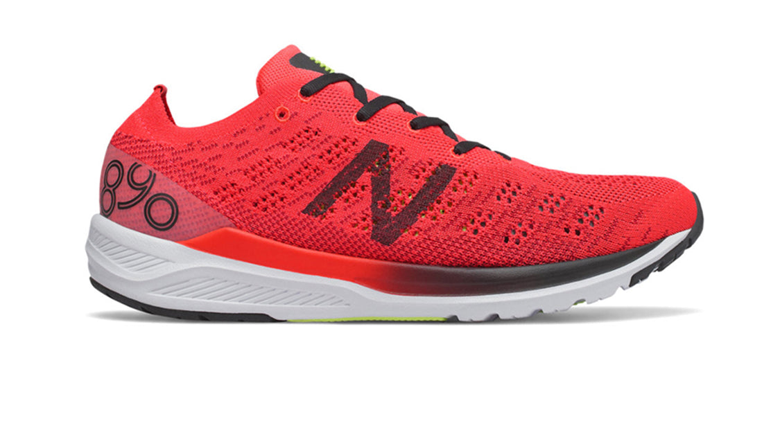 New Balance 890V7 Red D Wide M890RB7