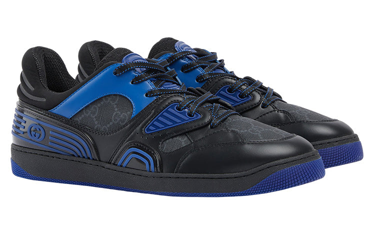 Gucci Basket Low 'Black Blue ' 724004-FAA1U-1160