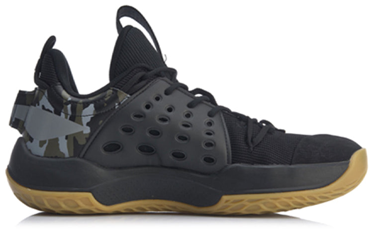 Li-Ning Sonic 7 Low x CBA 'Black Brown' ABAP033-4
