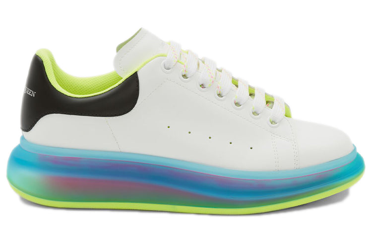 Alexander McQueen Oversized Sneaker 'Transparent Sole - White Iridescent' 662657WIBN39769