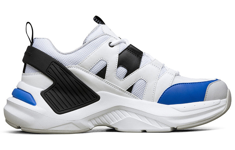 Skechers D'lites 2.0 Running Shoes White/Black/Blue 888008-WBKB