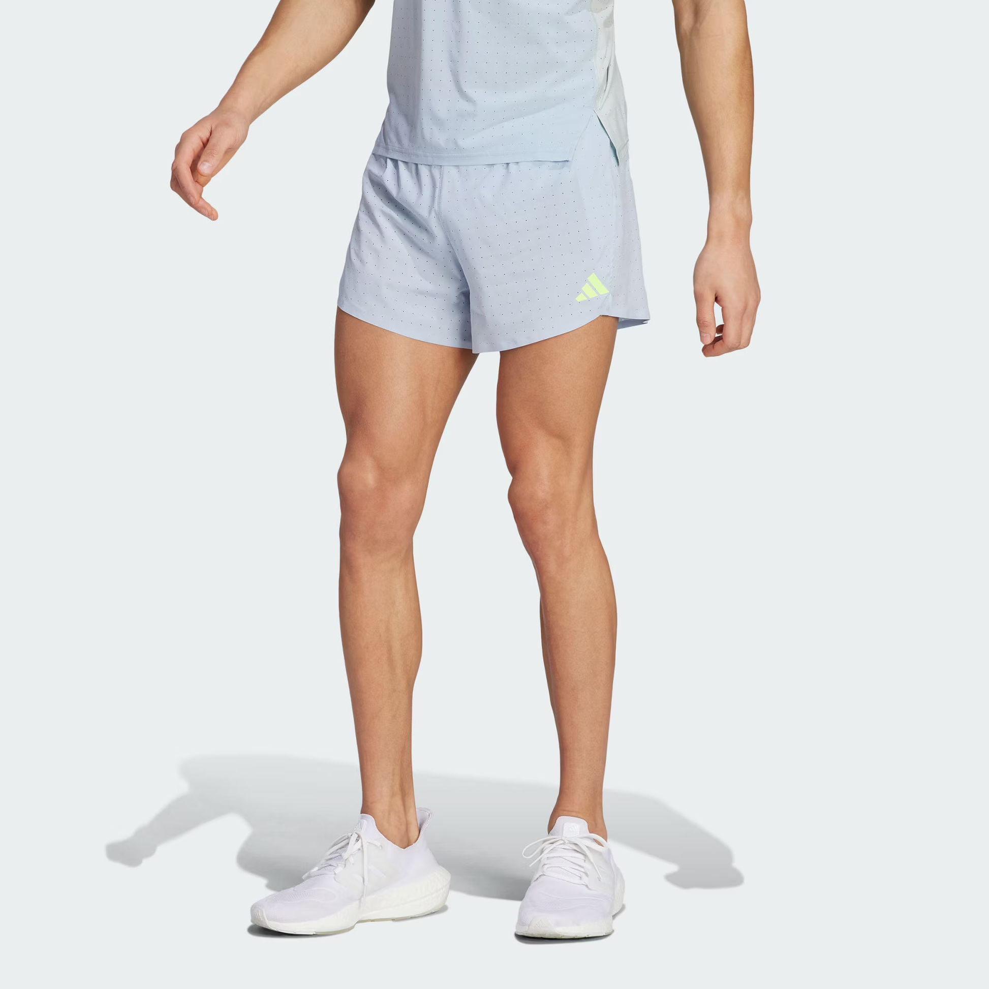 adidas Adizero Running Split Shorts 'Blue' IK4349