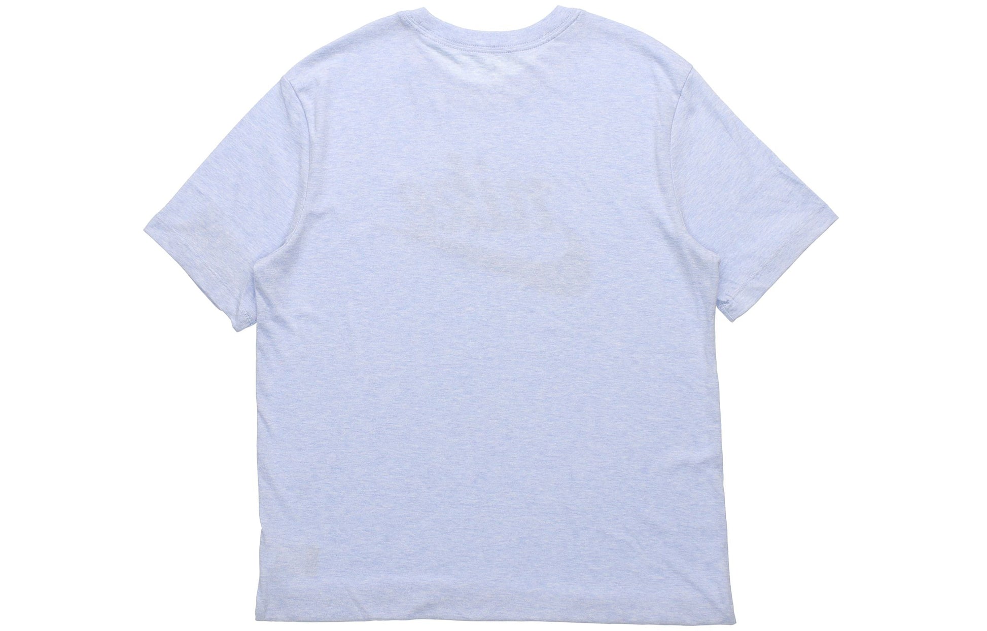 Men's Nike Sportswear Heritage Alphabet Logo Printing Short Sleeve Blue T-Shirt CK2382-407