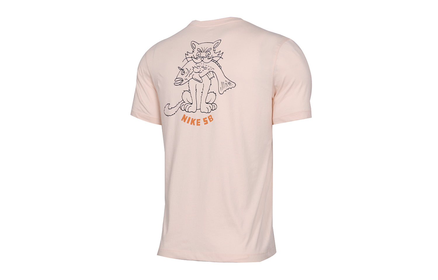 Nike Skateboard Subject Short Sleeve Washed coral red BV8194-664