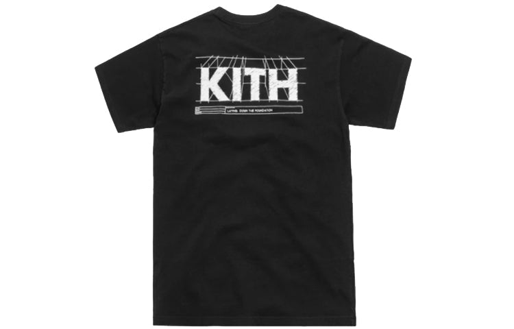 KITH Logo Short Sleeve Unisex Black KH3464-100