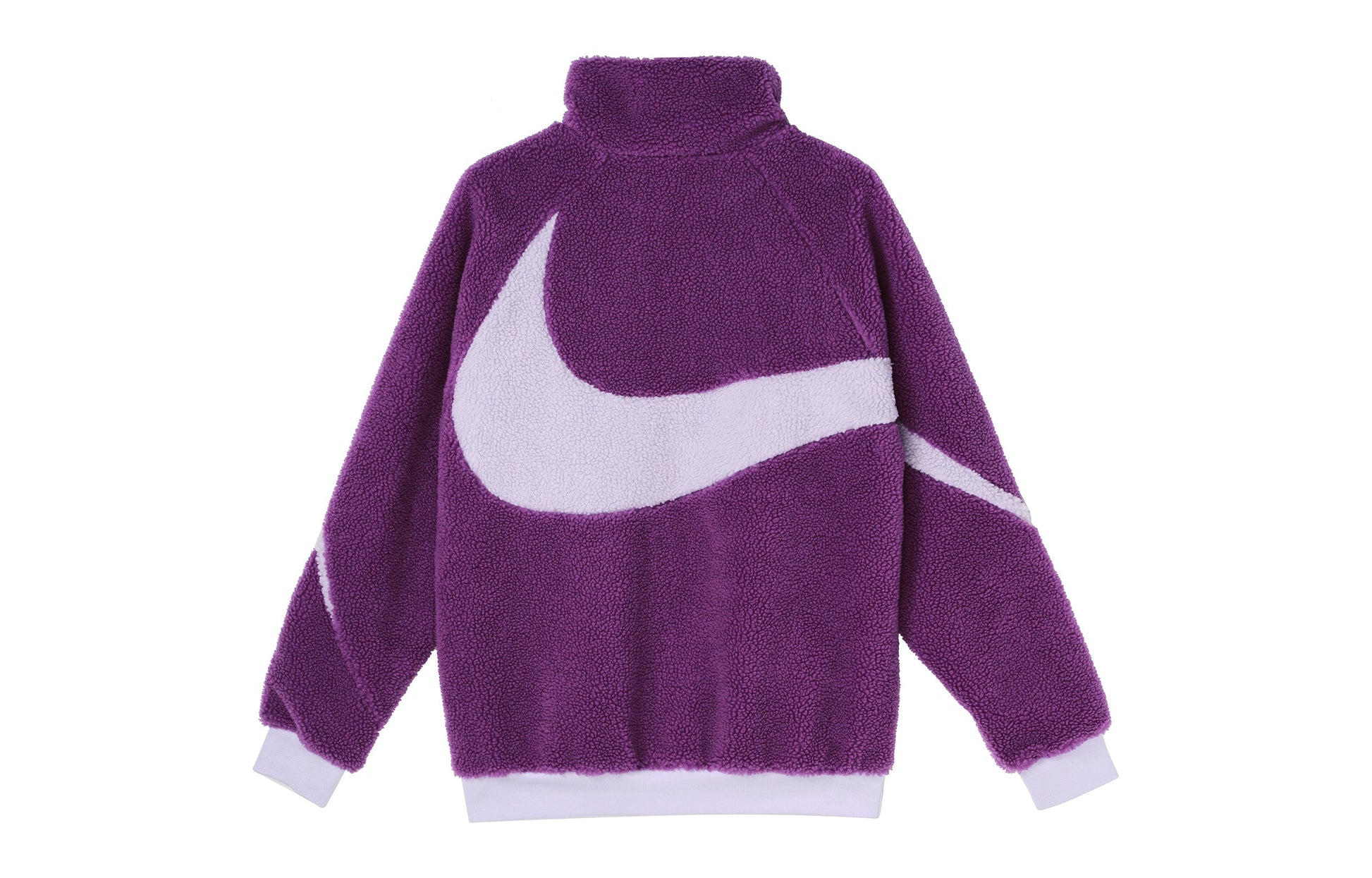 Nike Big Swoosh Reversible Boa Jacket (Asia Sizing) 'Purple' BQ6546-570