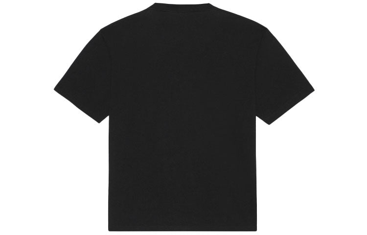 Balenciaga SS21 Logo Pattern Round Neck Short Sleeve Unisex Black 641655TKV711069