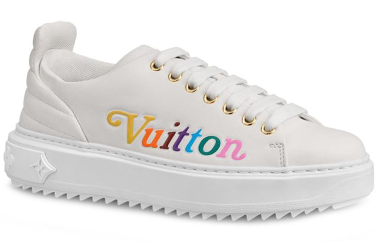 (WMNS) LOUIS VUITTON Time Out Vuitton Sneakers White 1A5C4P