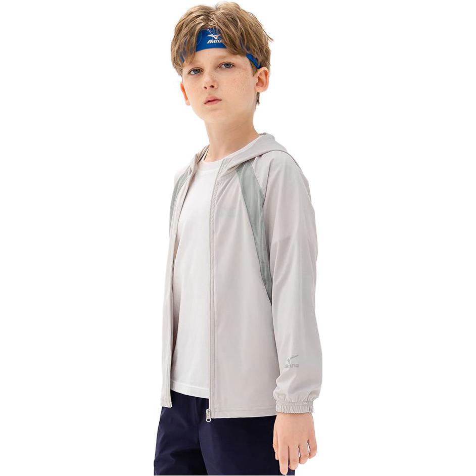 (GS) Mizuno Outdoor Track Jacket 'Grey' 32CC3406