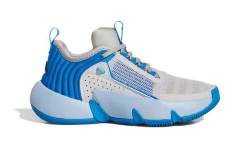(GS) adidas Trae Unlimited Big 'Dash Grey Bright Blue' IG0702