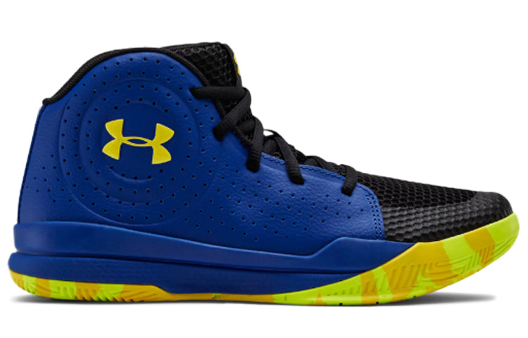 (GS) Under Armour Jet 2019 Blue/Yellow 3022121-404