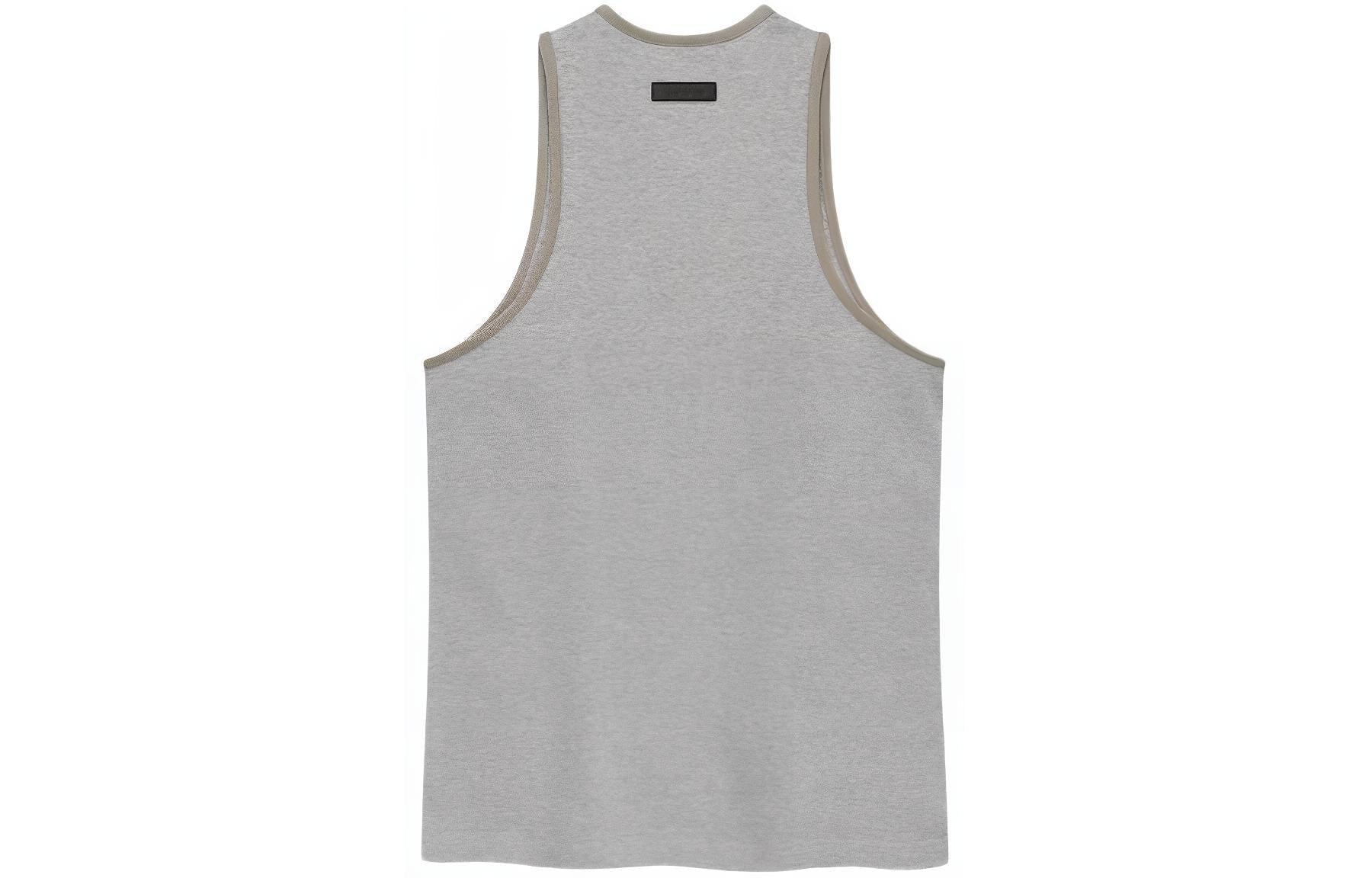 Fear of God Essentials SS24 Heavy Jersey Tank 'Light Heather Grey' 125SP242046F