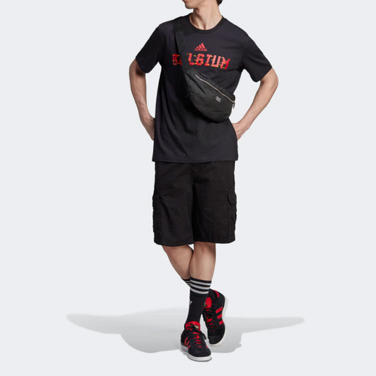 adidas FIFA World Cup 2022 Belgium T-shirt 'Black Red' HD6359