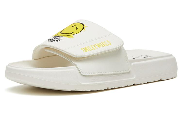 (WMNS) ANTA Slides 'White with Smiley Face' 122338515-1