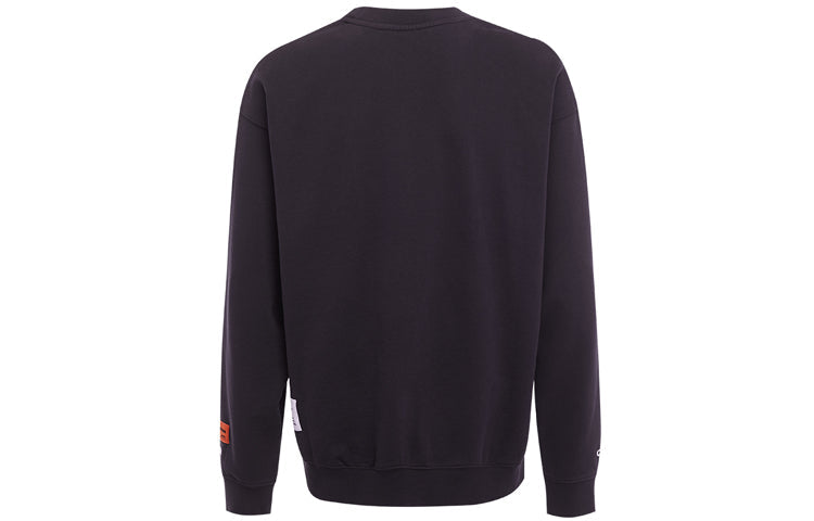 Men's HERON PRESTON Printing Long Sleeves Black HMBA007S208960191088
