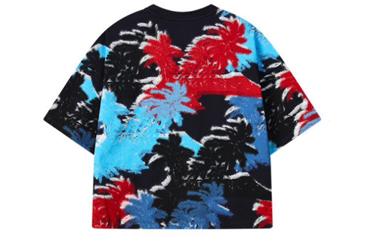 (WMNS) FILA x 3.1 phillip lim Printing Round-neckT -shirt Blue F11W126112F-NV