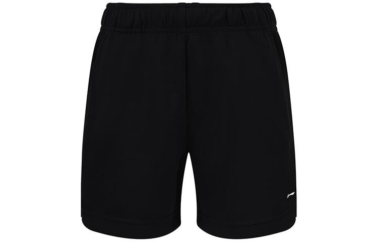 (GS) Li-Ning Premium Fast Dry Running Shorts 'Black' AAPR382-1