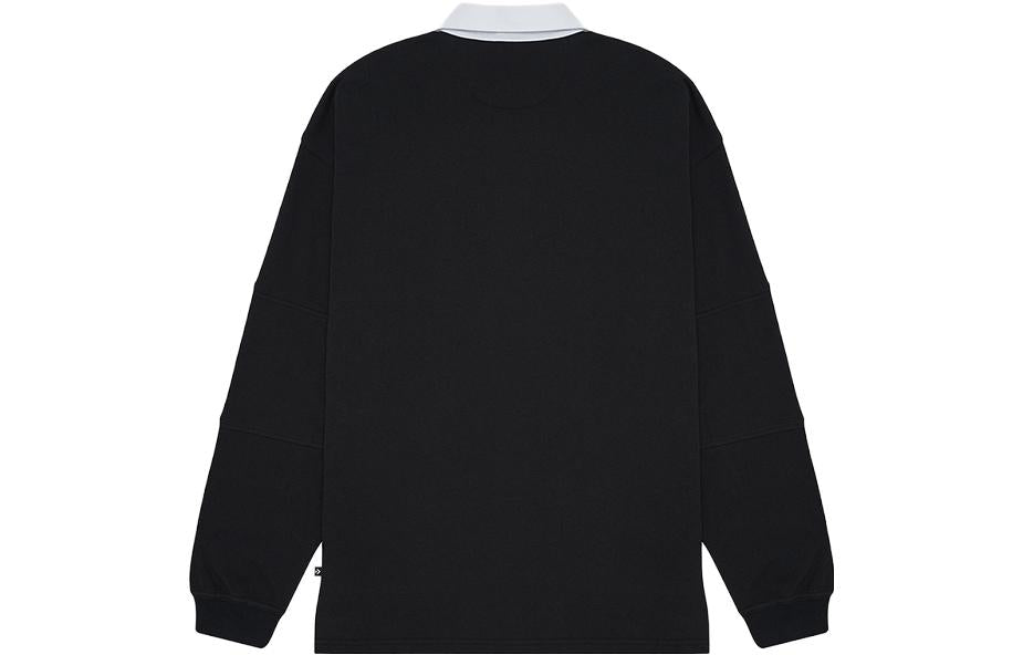 Converse All Star Long Sleeve Rugby Asia Sizing 'Black' 10025229-A01