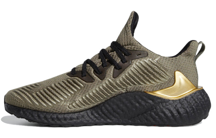 adidas AlphaBoost 'Legacy Green Gold Metallic' EH3321