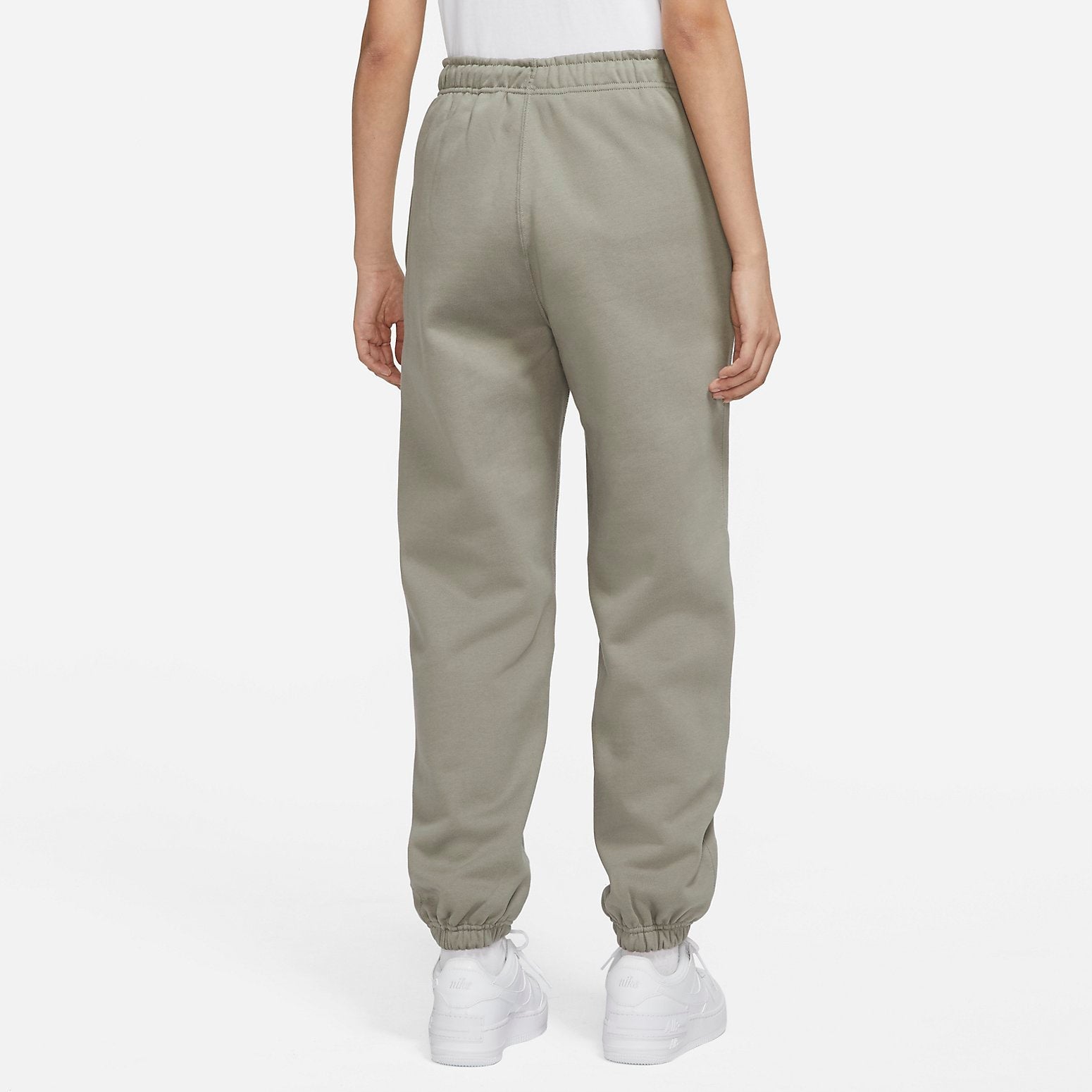 (WMNS) NikeLab Solo Swoosh Fleece Sweatpants Asia Sizing 'Light Army' DA0334-320