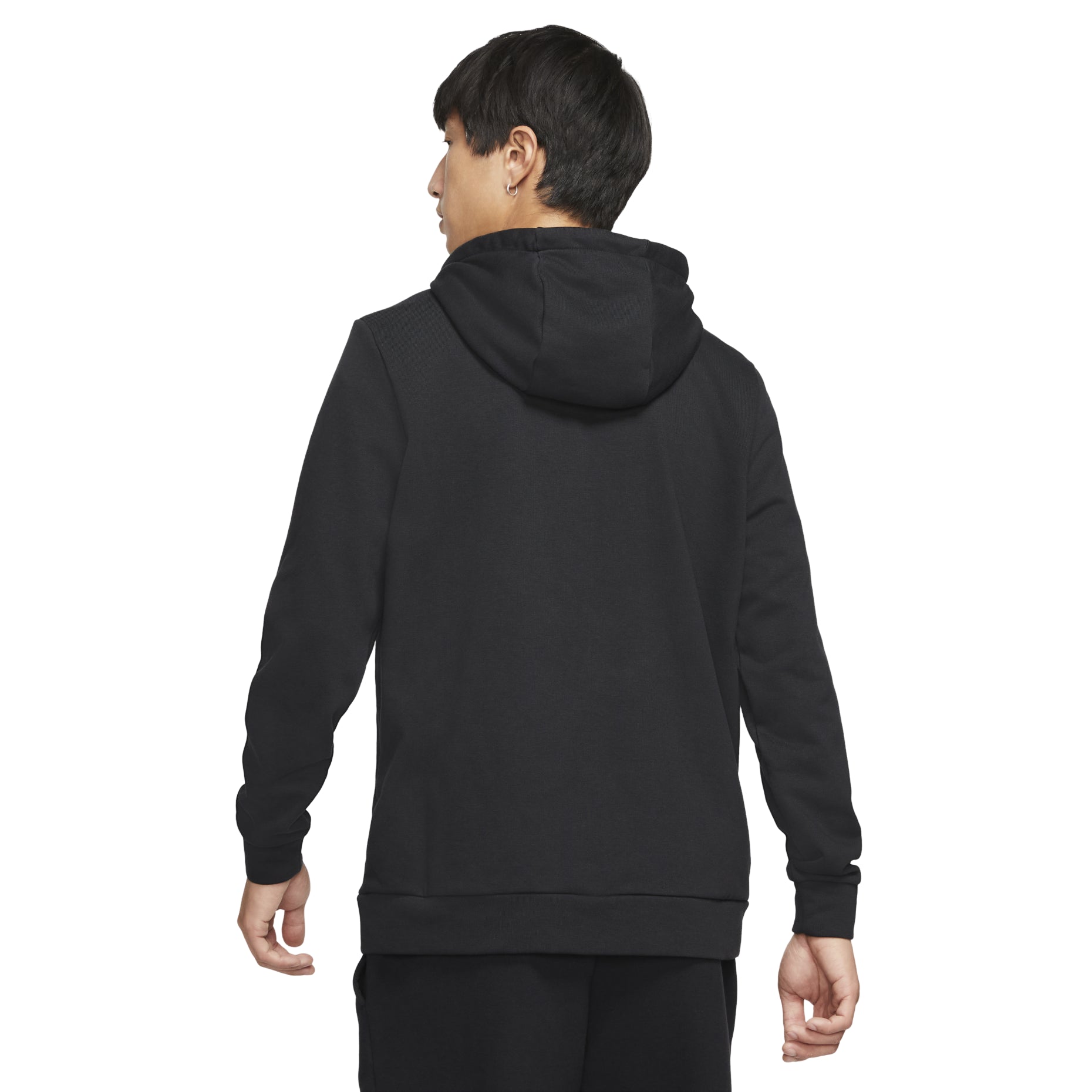 Nike Dry Fleece Full Zip Hoodie Asia Sizing 'Black' CZ6377-010