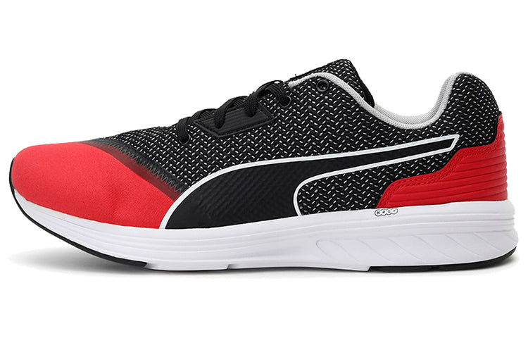 (WMNS) PUMA Nrgy Resurge Low Running Shoes Black/Red/White 191601-02