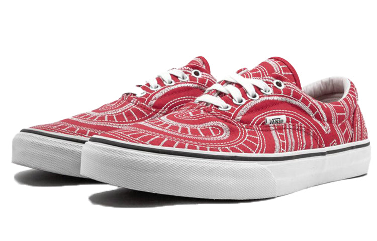 Vans Era Spiral Sneakers Red/White VN0W3CEFX