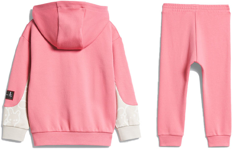 (PS) adidas IN Full-Zip Hooded Set Asia Sizing 'Pink' IP7011
