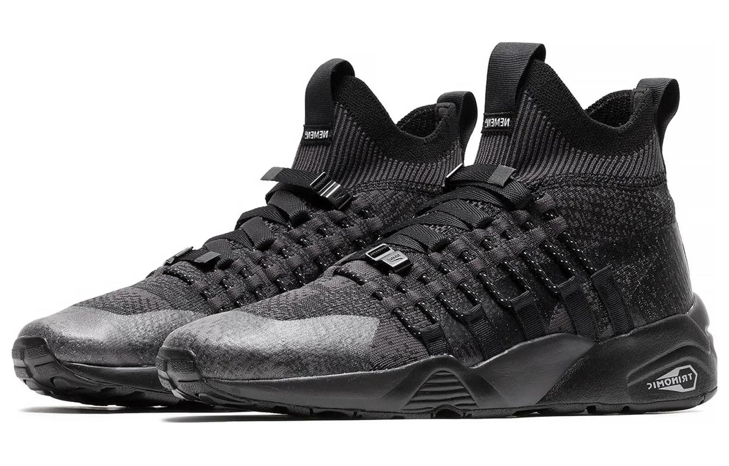 PUMA NEMEN x Blaze of Glory Knit Mid 'Phantom Black' 388814-01