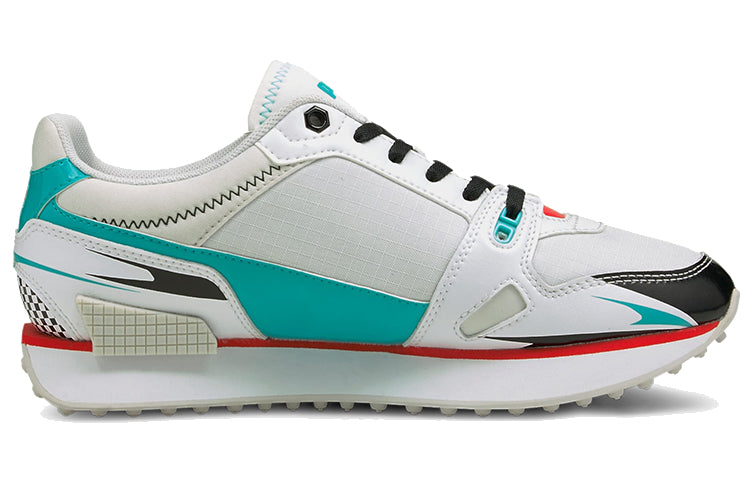 (WMNS) PUMA Mile Rider Sunny Gataway Running Shoes White/Blue/Red 373443-10