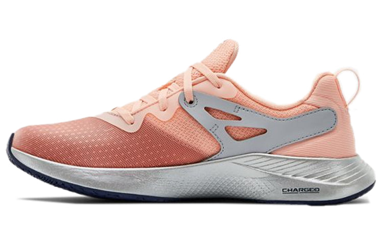 (WMNS) Under Armour Charged Breathe Tr 2 Running Shoes Pink 3022617-603