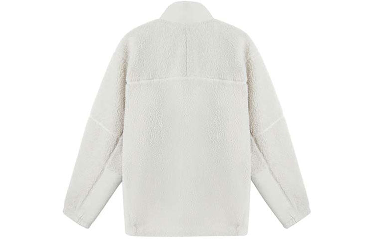 New Balance Lifestyle Cotton Warm Jacket Asia Sizing 'White Yellow' MDA35013-CRE