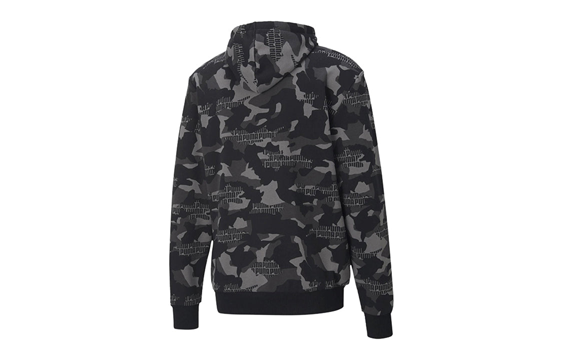 PUMA Rebel Camo AOP Hoodie 'Black' 585021-01