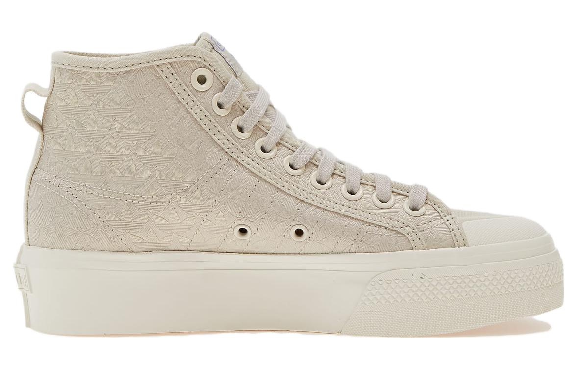 (WMNS) adidas Nizza Platform Mid 'Elegant Trefoils' HQ1986
